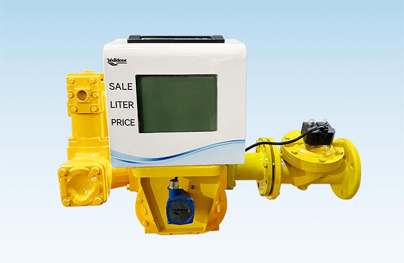 عداد تدفق من النوع الإيجابي HYTCS-50 مع مُنبِّت