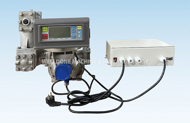 Medidor de Flujo de Tubo Electr&oacute;nico de Acero Inoxidable HYEFC